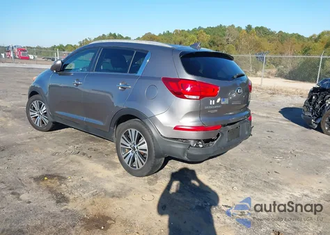 2015 Kia Sportage Ex z USA, uszkodzony, nr VIN KNDPC3AC9F7790589